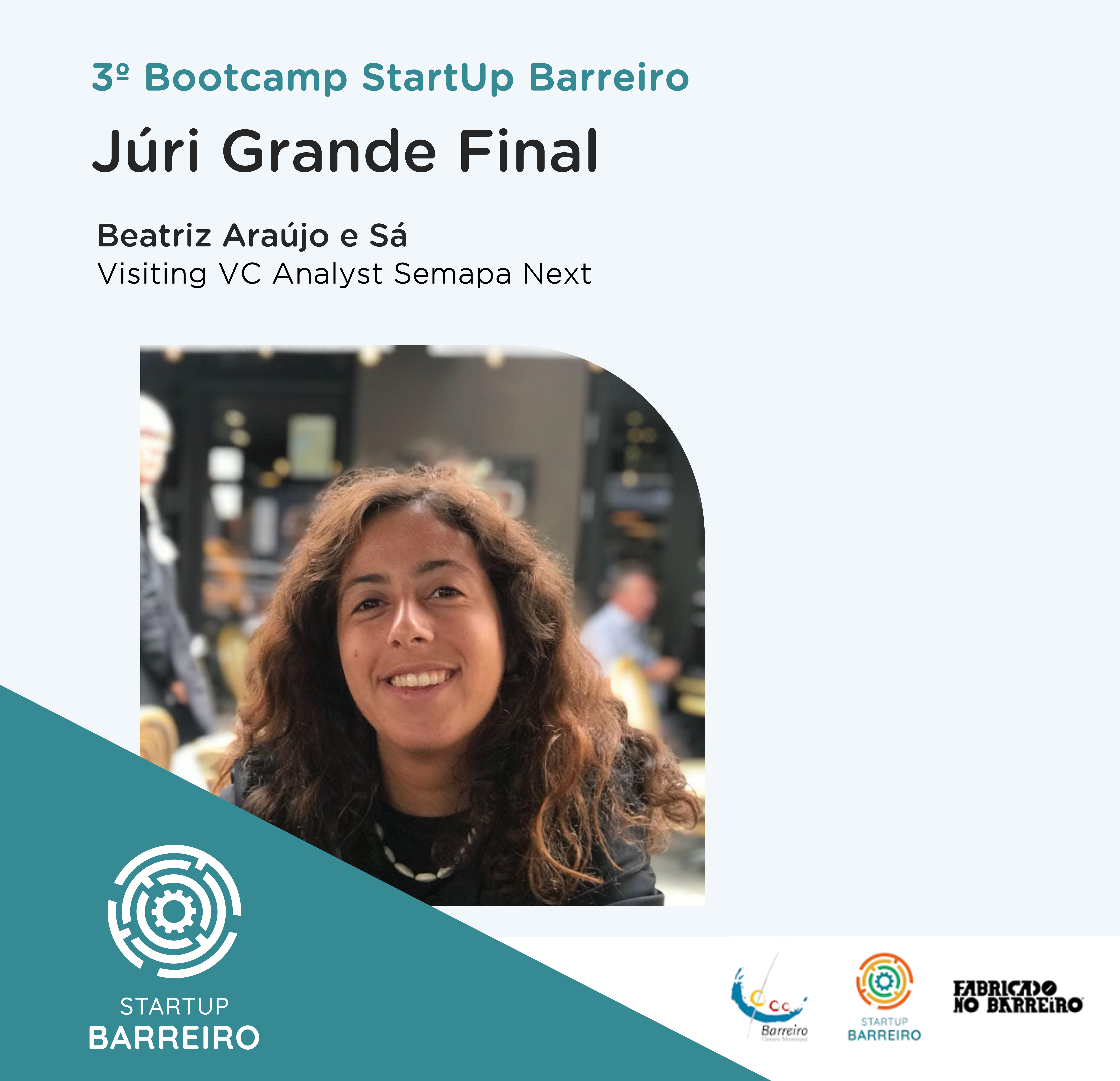 Júri Grande Final do 3º Bootcamp da StartUp Barreiro, de 2023